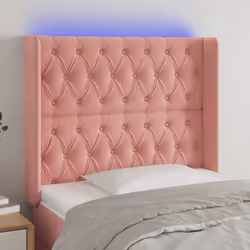 VidaXL 3124437 tête de lit et pied de lit Rose