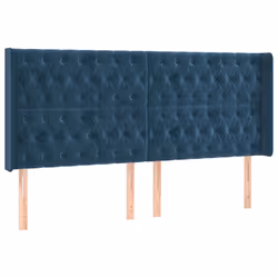VidaXL 3124448 tête de lit et pied de lit Bleu foncé