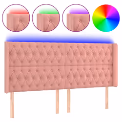VidaXL 3124449, Rose, Polyester, Bois, 1830 mm, 118 cm, 128 cm, 160 mm