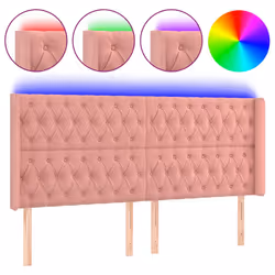 VidaXL 3124455, Rose, Polyester, Bois, 2030 mm, 118 cm, 128 cm, 160 mm