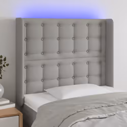 VidaXL 3124456 tête de lit et pied de lit Gris clair