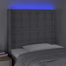 VidaXL 3124456 tête de lit et pied de lit Gris clair - Vue supplémentaire 4