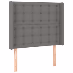 VidaXL 3124457 tête de lit et pied de lit Gris foncé
