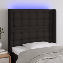 VidaXL 3124458 tête de lit et pied de lit Noir