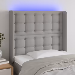 VidaXL 3124464 tête de lit et pied de lit Gris clair