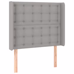 VidaXL 3124464 tête de lit et pied de lit Gris clair