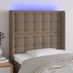 VidaXL 3124468 tête de lit et pied de lit Taupe
