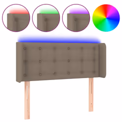 VidaXL 3124476, Taupe, Polyester, Bois, 1030 mm, 118 cm, 128 cm, 160 mm