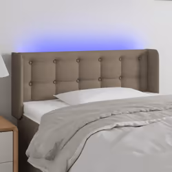 VidaXL 3124476 tête de lit et pied de lit Taupe