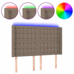 VidaXL 3124484, Taupe, Polyester, Bois, 1470 mm, 118 cm, 128 cm, 160 mm