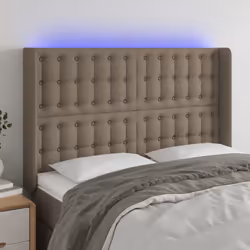 VidaXL 3124484 tête de lit et pied de lit Taupe