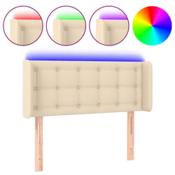 VidaXL 3124485 tête de lit et pied de lit Crème