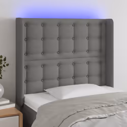 VidaXL 3124489 tête de lit et pied de lit Gris foncé