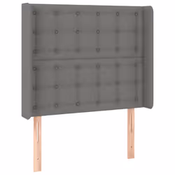 VidaXL 3124489 tête de lit et pied de lit Gris foncé
