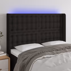 VidaXL 3124490 tête de lit et pied de lit Noir