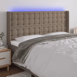 VidaXL 3124492 tête de lit et pied de lit Taupe