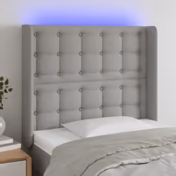 VidaXL 3124496 tête de lit et pied de lit Gris clair