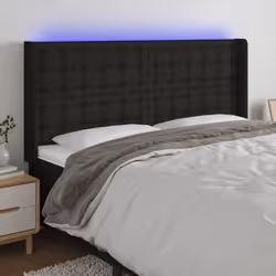 VidaXL 3124498 tête de lit et pied de lit Noir