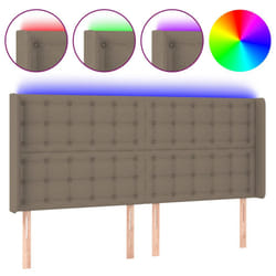 VidaXL 3124500 tête de lit et pied de lit Taupe