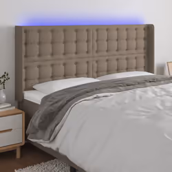 VidaXL 3124500 tête de lit et pied de lit Taupe