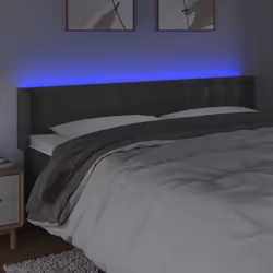 VidaXL 3124513 tête de lit et pied de lit Gris foncé - Vue supplémentaire 4