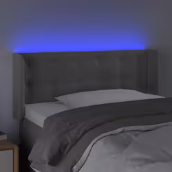 VidaXL 3124518 tête de lit et pied de lit Gris clair - Vue supplémentaire 4