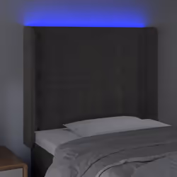 VidaXL 3124519 tête de lit et pied de lit Gris foncé - Vue supplémentaire 4