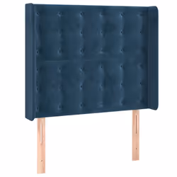VidaXL 3124522 tête de lit et pied de lit Bleu foncé