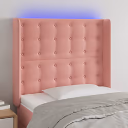 VidaXL 3124523 tête de lit et pied de lit Rose
