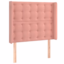 VidaXL 3124523 tête de lit et pied de lit Rose