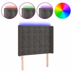 VidaXL 3124525, Gris foncé, Polyester, Bois, 1030 mm, 118 cm, 128 cm, 160 mm
