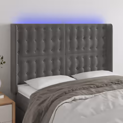 VidaXL 3124531 tête de lit et pied de lit Gris foncé