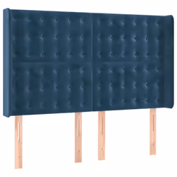 VidaXL 3124534 tête de lit et pied de lit Bleu foncé - Vue supplémentaire 3