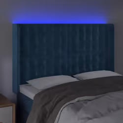 VidaXL 3124534 tête de lit et pied de lit Bleu foncé - Vue supplémentaire 4