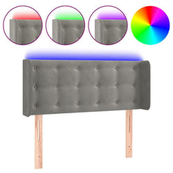 VidaXL 3124542 tête de lit et pied de lit Gris clair