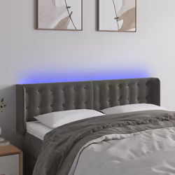 VidaXL 3124543 tête de lit et pied de lit Gris foncé