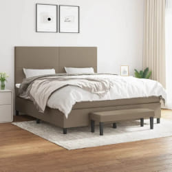VIDAXL vidaXL Sommier matelas - Taupe 180x200 cm