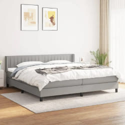 VIDAXL Gris clair 200x200