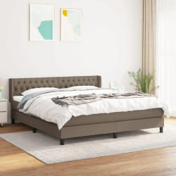 vidaXL Sommier à lattes - 180x200 cm - Taupe