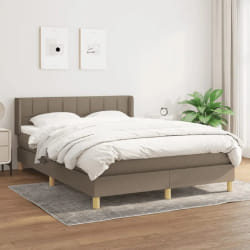 vidaXL Sommier à lattes 140x200 cm - Taupe