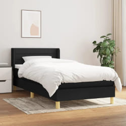 VIDAXL vidaXL Sommier à lattes Noir - 80x200 cm
