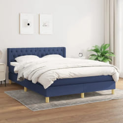VidaXL 140x190 cm - Bleu