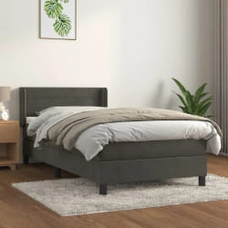 VIDAXL Gris foncé - 80x200 cm