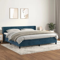vidaXL - Bleu foncé 200x200 cm