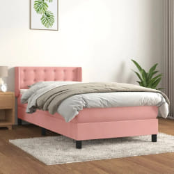 vidaXL Sommier à lattes Rose 80x200 cm