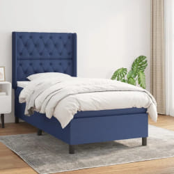 vidaXL Sommier à lattes de lit 80x200 cm - Bleu