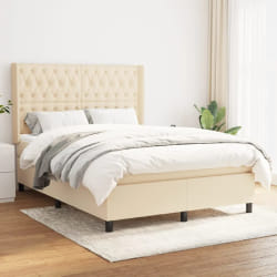 VIDAXL Sommier à lattes avec matelas 140x200 cm