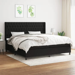 VIDAXL 200x200 cm Tissu - Noir