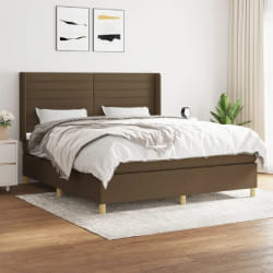 vidaXL - Marron foncé 160x200 cm