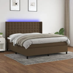 vidaXL Sommier LED 180x200 cm